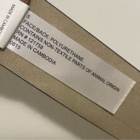 A New Approach Boho Brown Belt Studded Gold Hardware Size Small - Picture 6 of 8